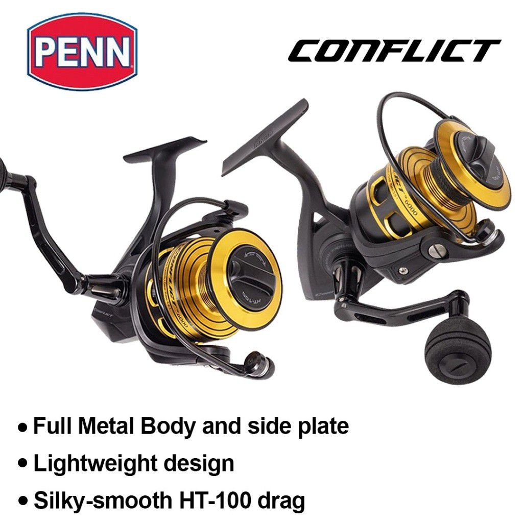 Reel Penn Conflict Gold 100% Original