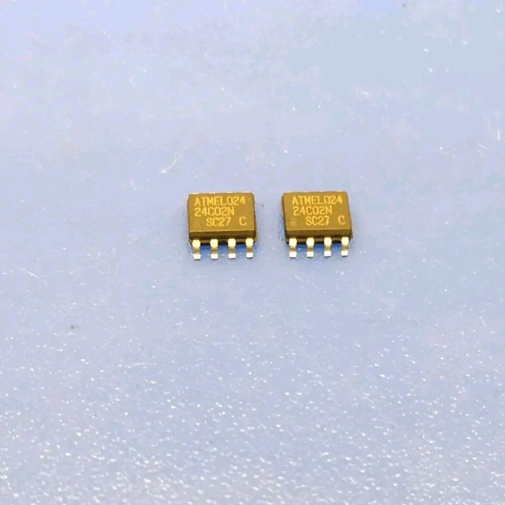 24C02N ATMEL Chip / IC 24 C 02 N AT / IC 24C 02N / Atmel 24C02 N IC