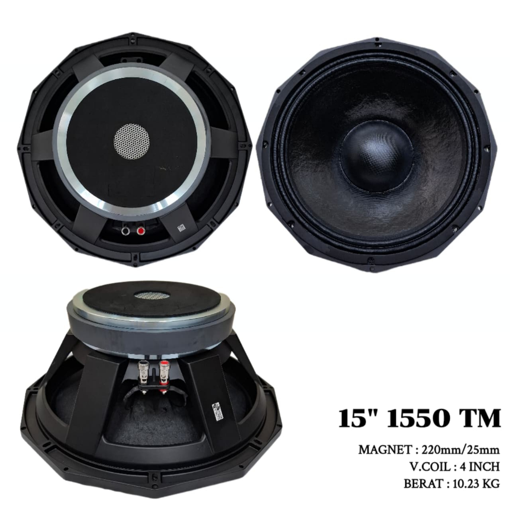 Komponen Speaker 15 Inch PD.1550 | PD 1550 | PD1550 Grade A Coil 4 Inch