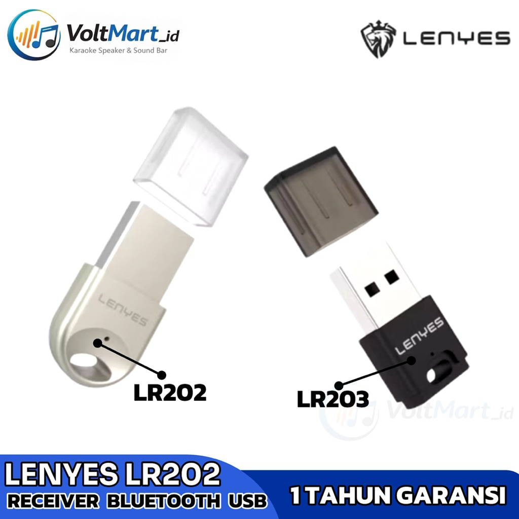 LENYES Bluetooth Receiver Wirelless USB Adapter V5.1 / Alat Adapter Penyambung Bluetooth Speaker Aud