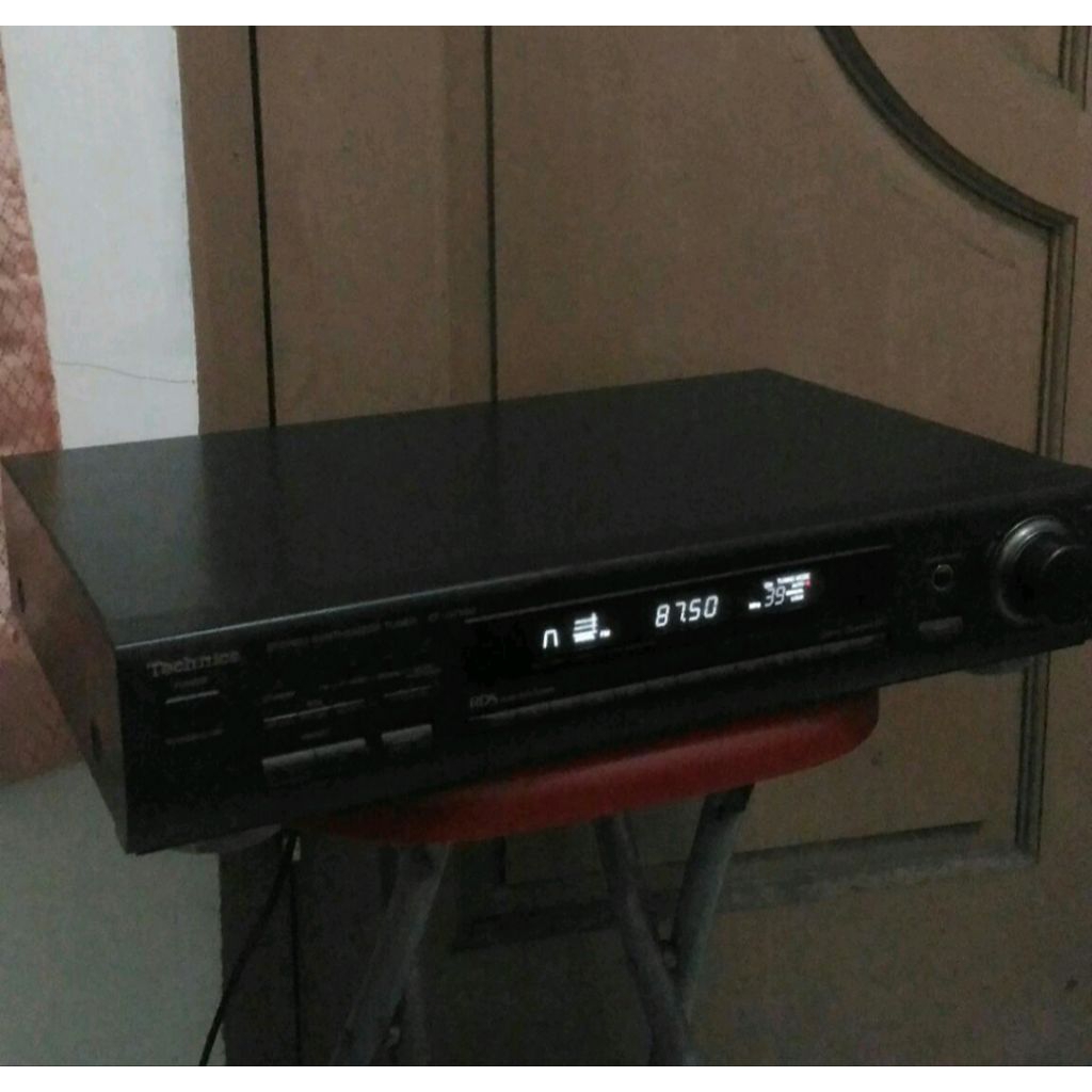 Stereo Synthesizer Tuner Technics GT550 Langka Lawas Made In Japan
