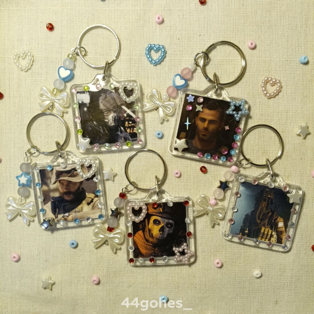 Keychain Deco Call Of Duty, CODM Keychain