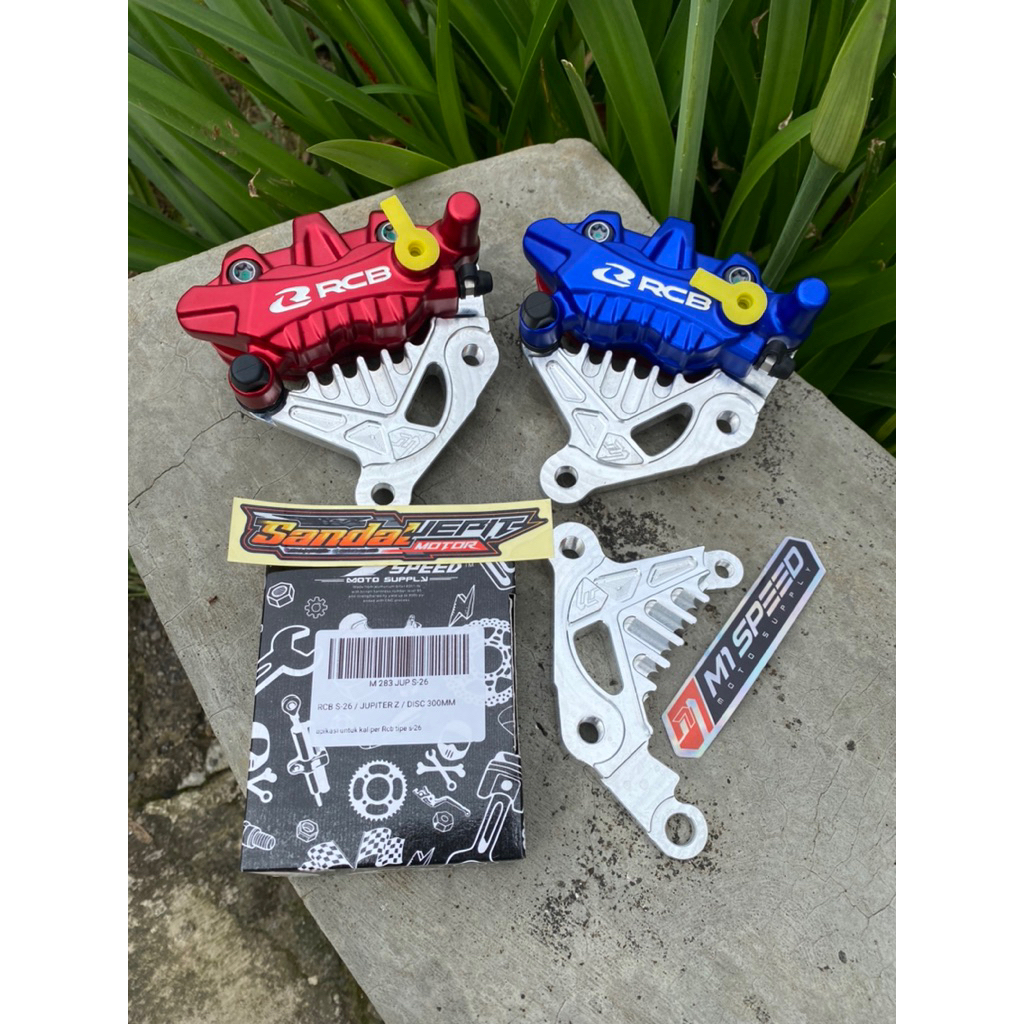 KALIEPER RCB S26 SET BREKET JUPITER Z VEGA R FIZ R KALIPER RCB S26 PNP FIZ R JUPITER Z VEGA R DISC 3