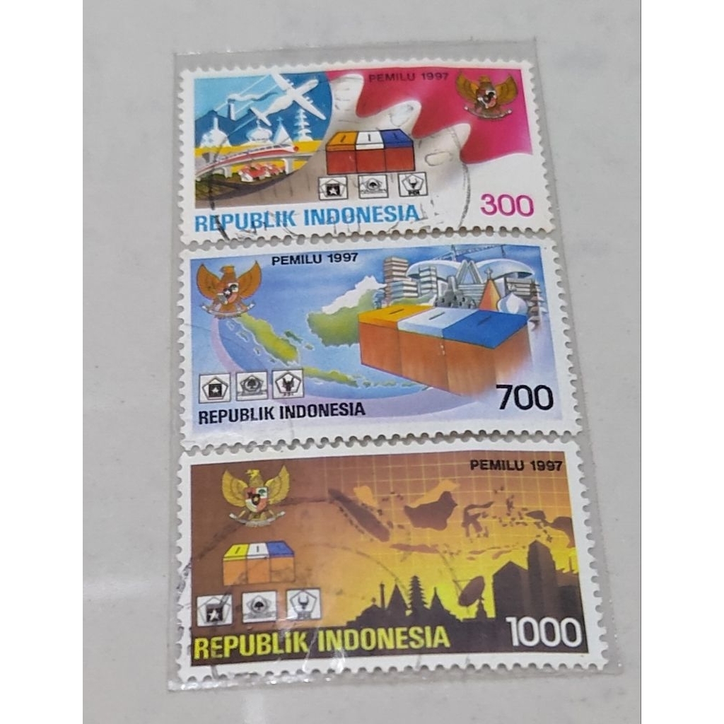 perangko prangko set indonesia