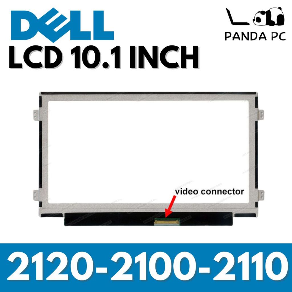 Layar Laptop Dell Latitude 2100 2110 2120 Layar LCD LED 10.1 Inch