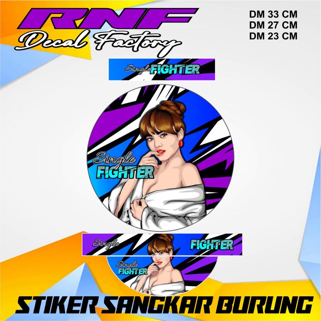 Decal stiker Sangkar burung Lovebird,LB,Stiker sangkar kapsul,Stiker sangkar keren,stiker sangkar mu