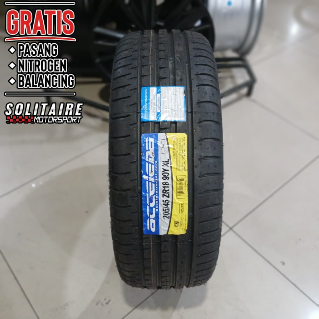 BAN ACCELERA PHI-R 205/45 R18 | BAN MOBIL TIPIS BERKUALITAS | BAN HARIAN 205 45 RING 18