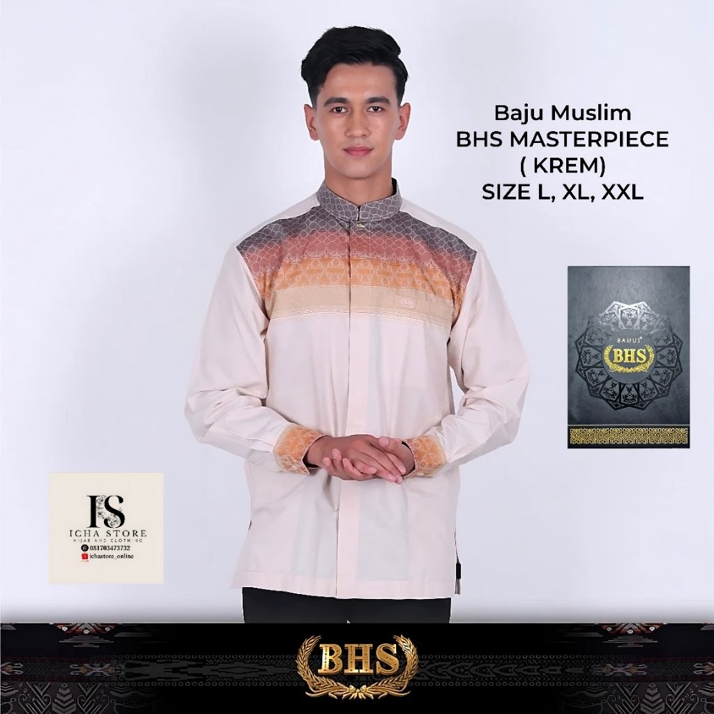 Baju Muslim Taqwa Koko BHS Cosmo Classic Signature Masterpiece Lengan Panjang