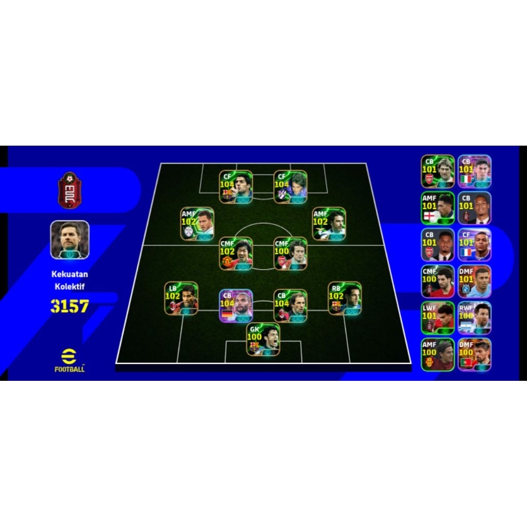 AKUN EFOOTBALL 2026 LEGEND SUAREZ FT BATITUSTA FULL EPIC GG