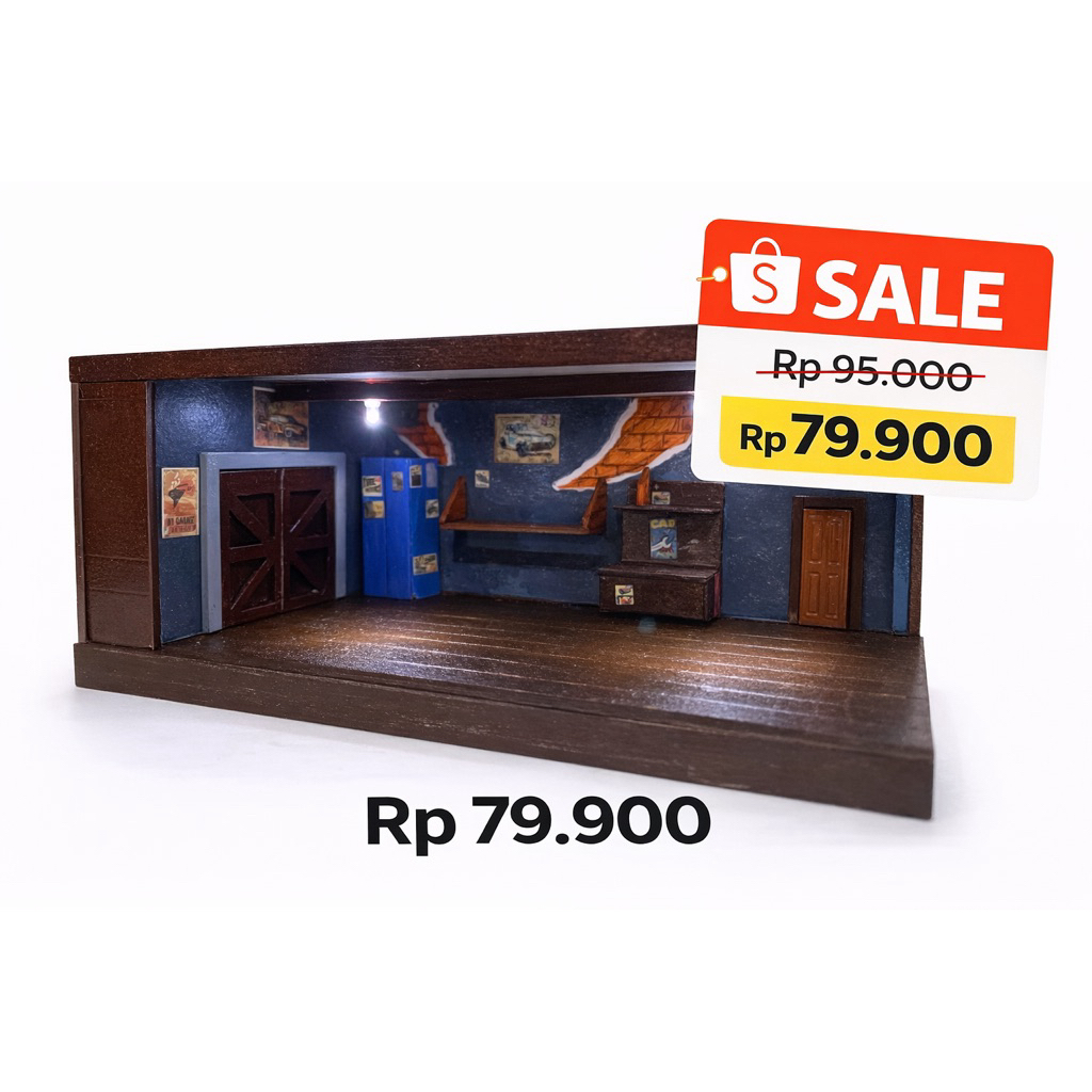 Diorama Garasi Tua