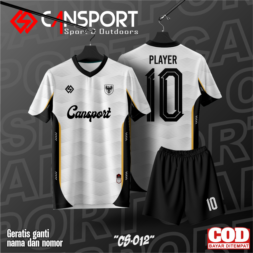 Jersey Futsal Custom Full Printing Dryfit Jersey Anak Dewasa Bebas Desain