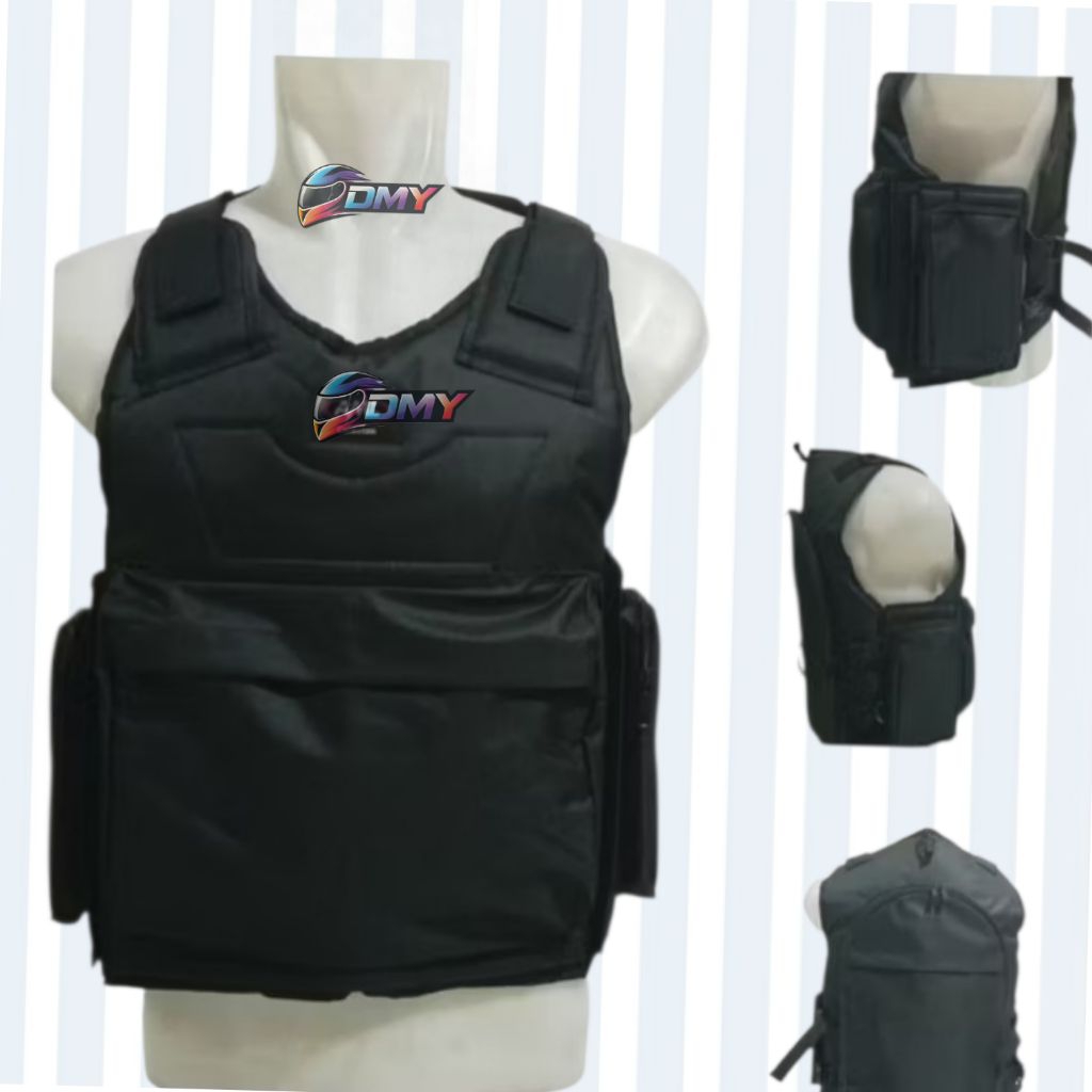 ROMPI MOTOR ANTI ANGIN BAHAN WATERPROOF BLACK PANTHER TAURING