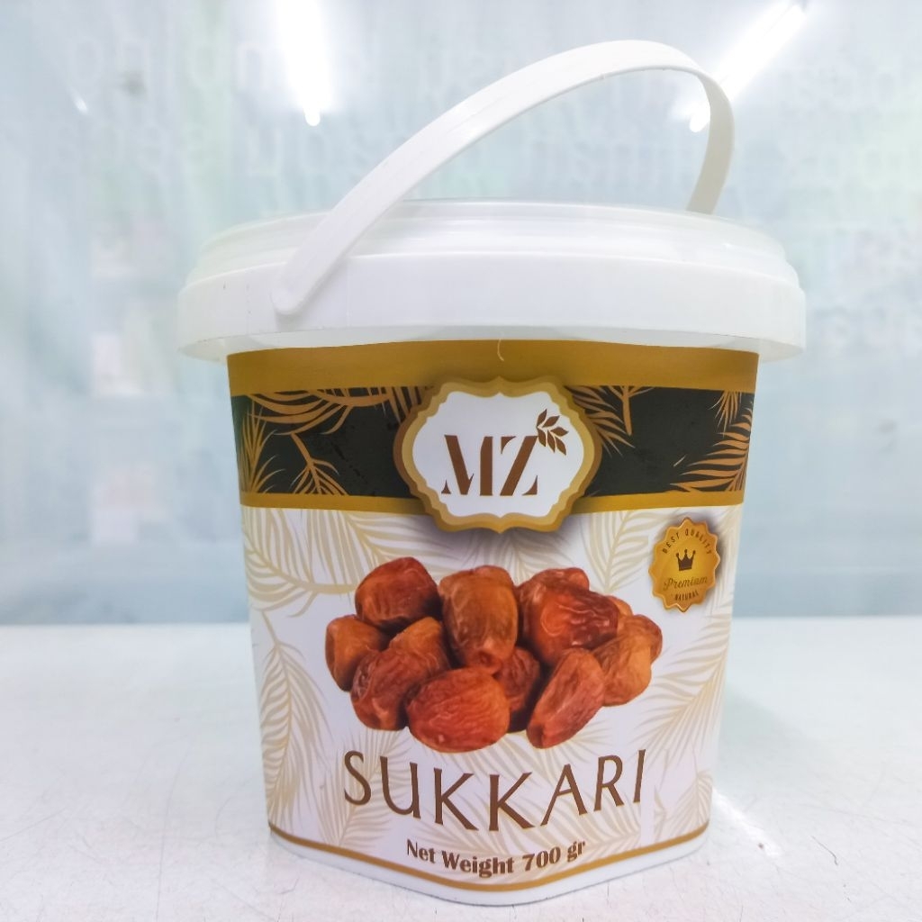 Kurma Sukari Ember 700gr MZ / Kurma Raja / Sukari Premium Ember