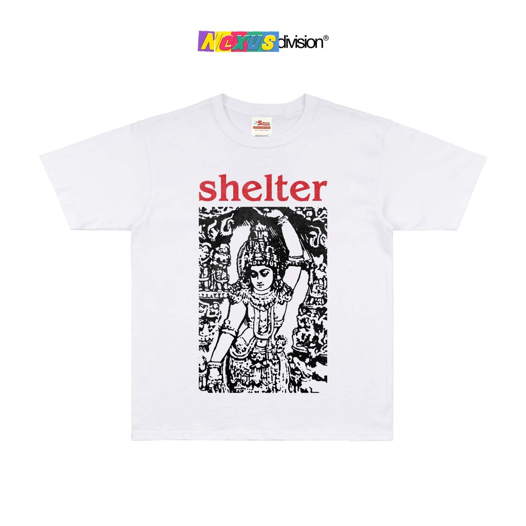 Shelter - Shelter "Logo" Tshirt Black - Kaos Band Heavy Weight 16s