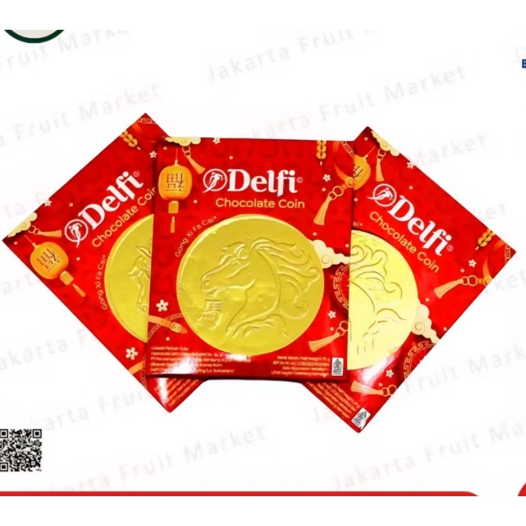COKLAT KOIN DELFI EDISI SHIO KUDA 2026 | Coklat Koin Imlek