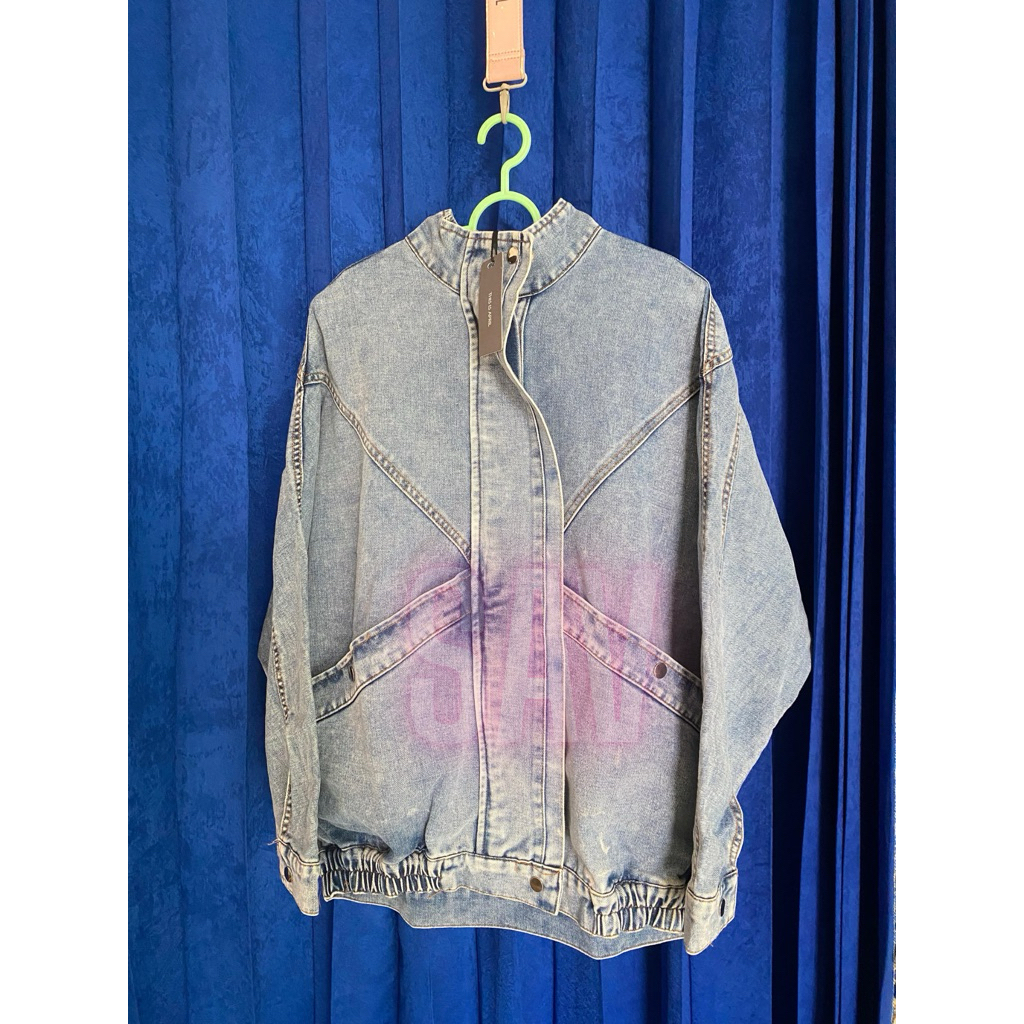 NEW JACKET JEANS THIS IS APRIL