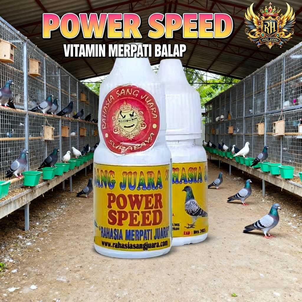 Power Speed Vitamin Merpati Balap 15ml