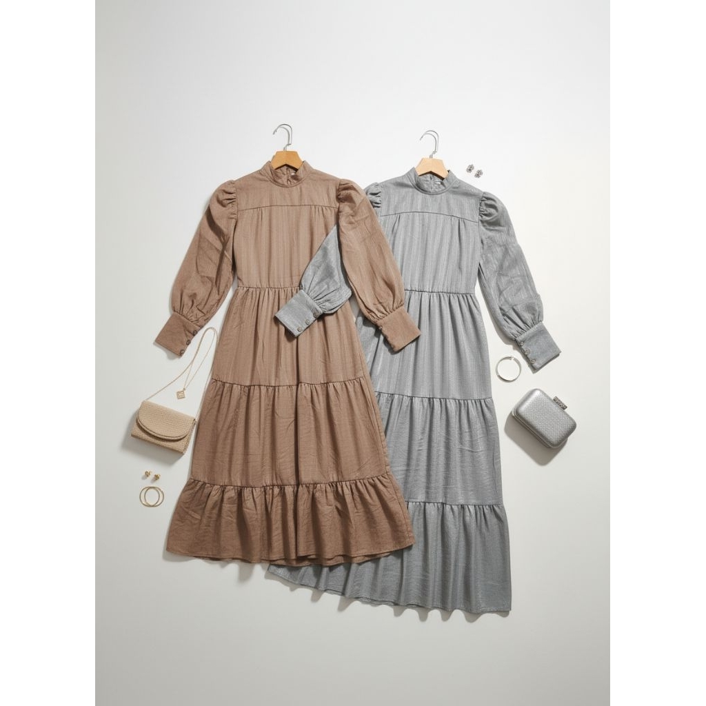 (NEW) Gamis Premium LaReeya Busui friendly