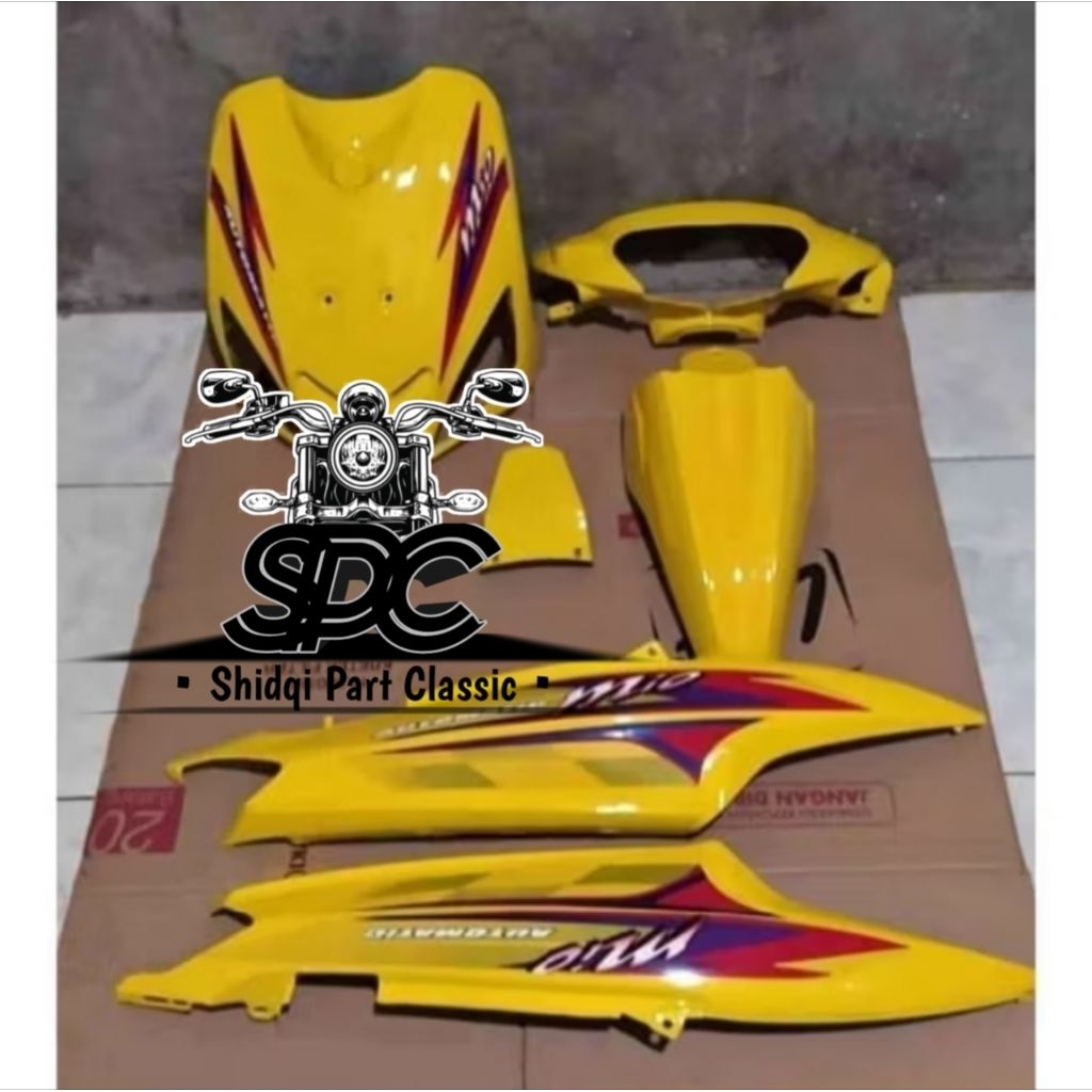 Body Mio Sporty Full Set 2003 Kuning Body Halus Mio Sporty Mio Lama