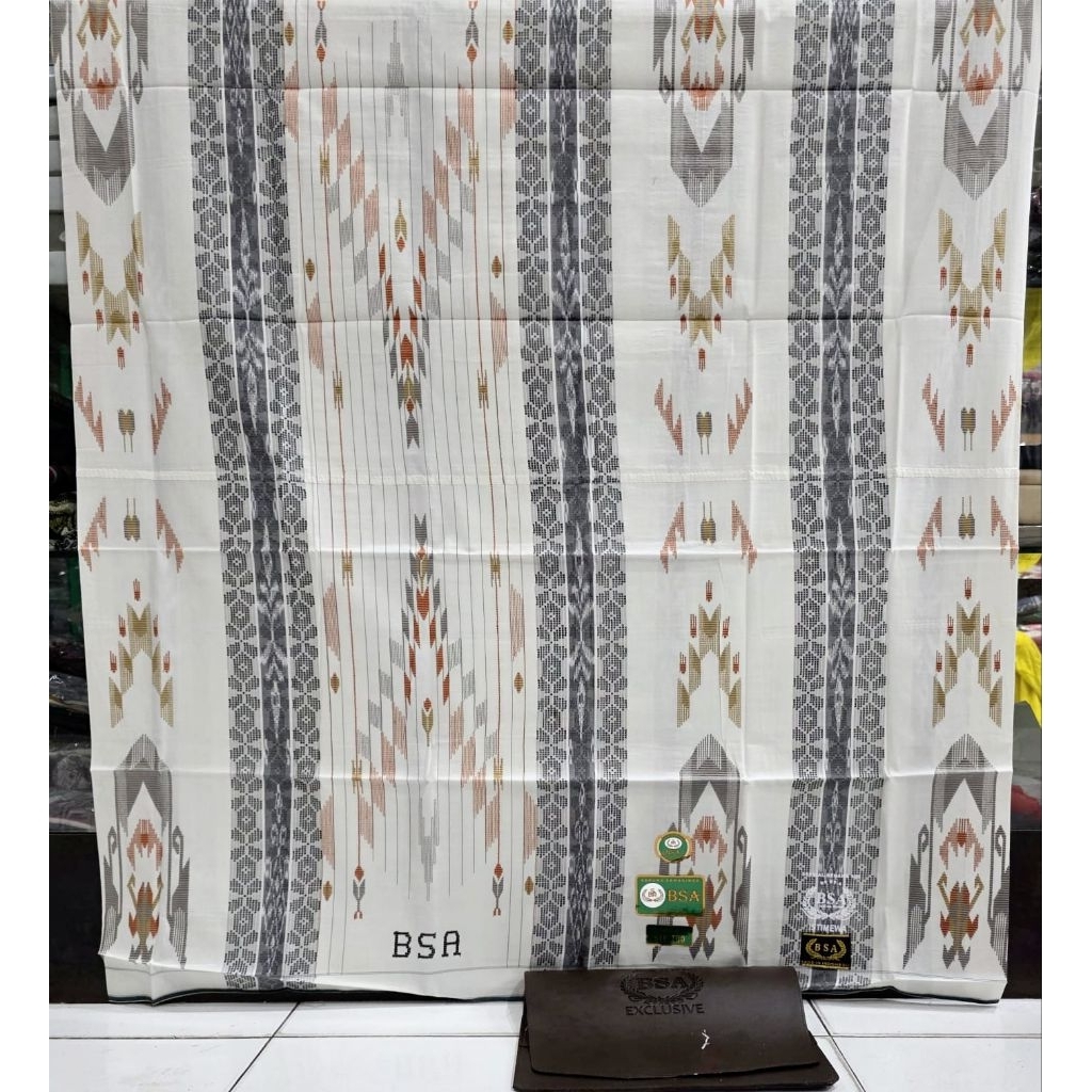 SARUNG BSA SGE SIE MESRES 100 JAHIT TENGAH SIE ASLI