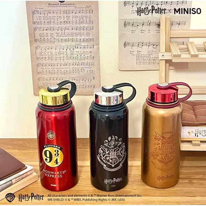 Insulated Bottle Hogwarts Miniso x Harry Potter