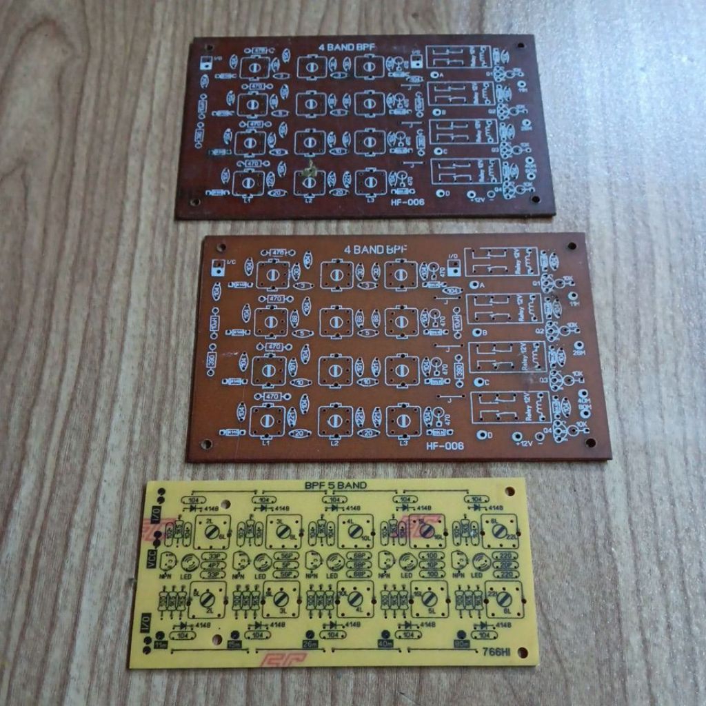 KASBAH BANJAR - PCB BPF 4,5 BAND SSB 40 METER BAND 7 MHz BITX