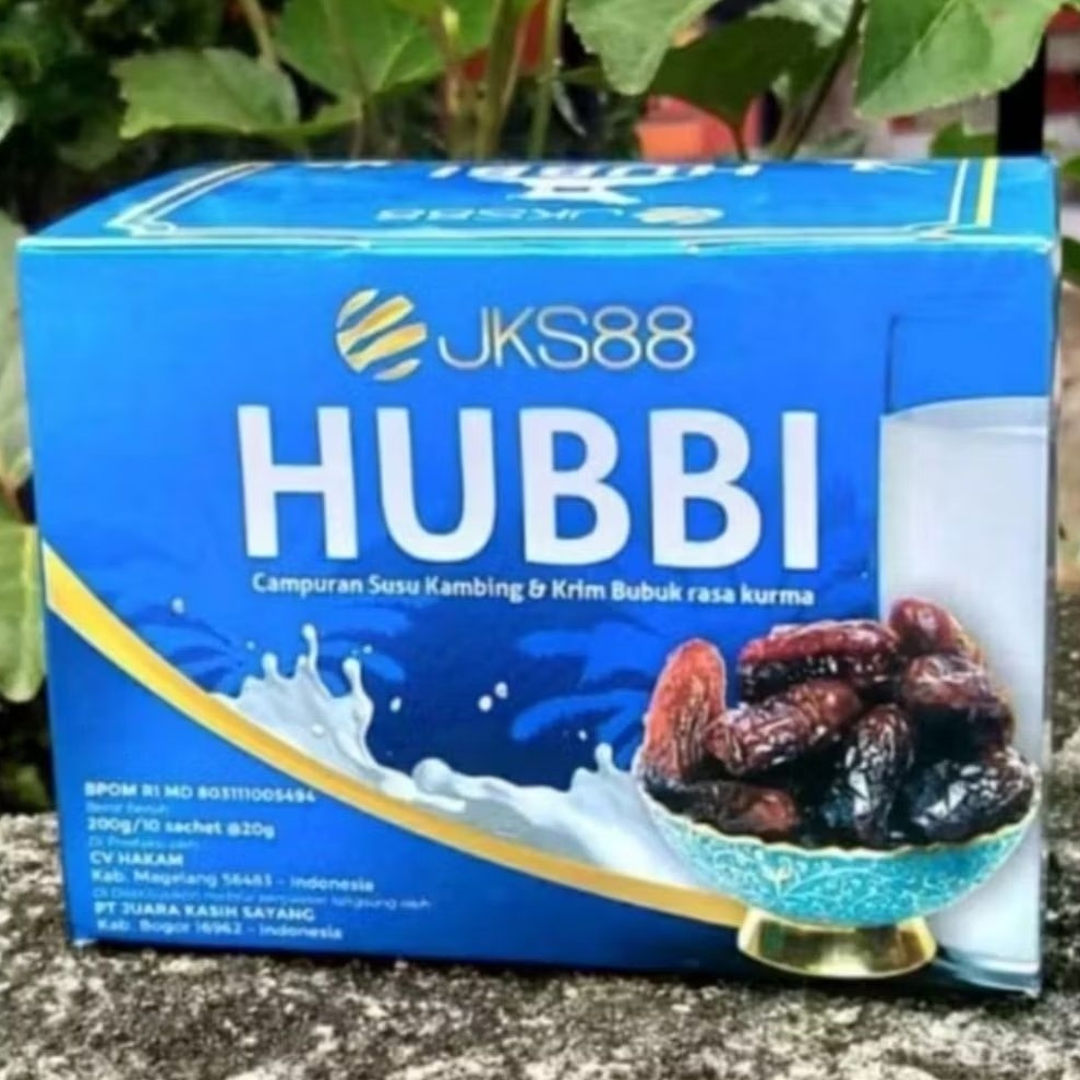Hubbi JKS88 Asli Original 100% Bpom | Susu Kambing Bubuk Hubbi JKS88