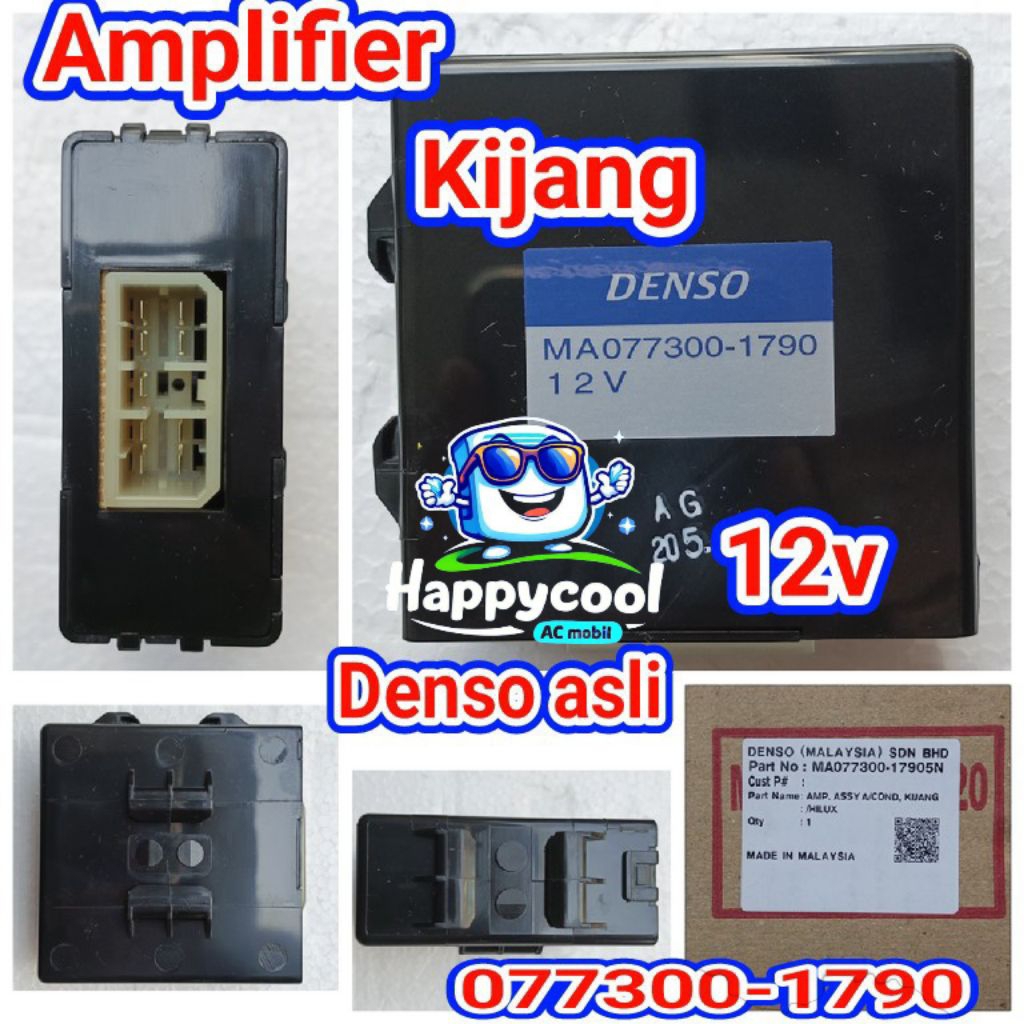 amplifier amply AC Mobil Toyota Kijang denso Asli Original 1790