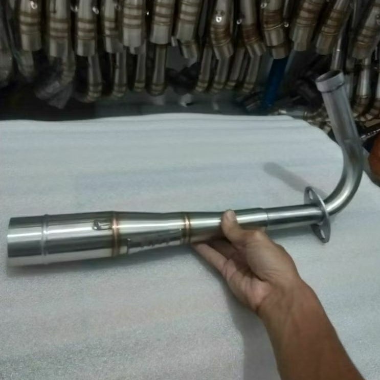 Leher Knalpot Salemba MioJ M3 Gear Mio Smile Sporty Inlet 38mm 45mm 50mm