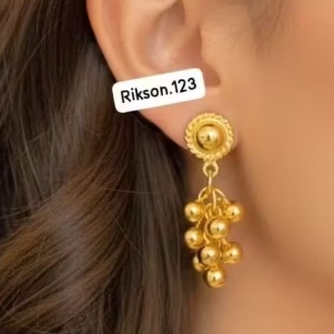 anting anggur penang replika emas 24k mirip asli