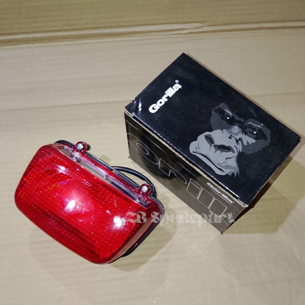 Stoplam blakang tilas tiger 200 stopan lampu tilas - merah