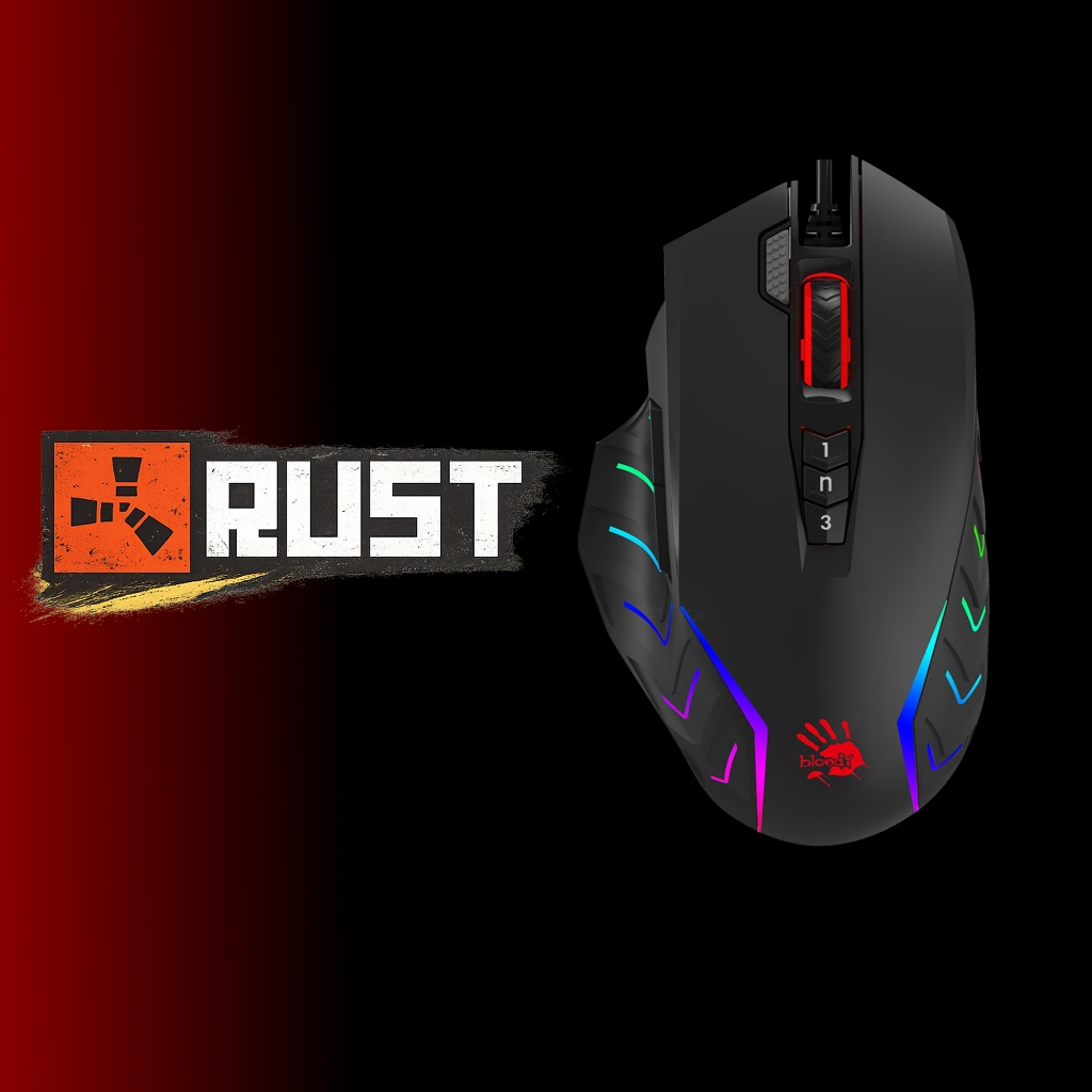 MACRO NORECOIL RUST MOUSE BLOODY
