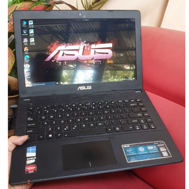 Sale Laptop slim Asus 14"inc. windows10/11pro SSD512Gb mulus bagus