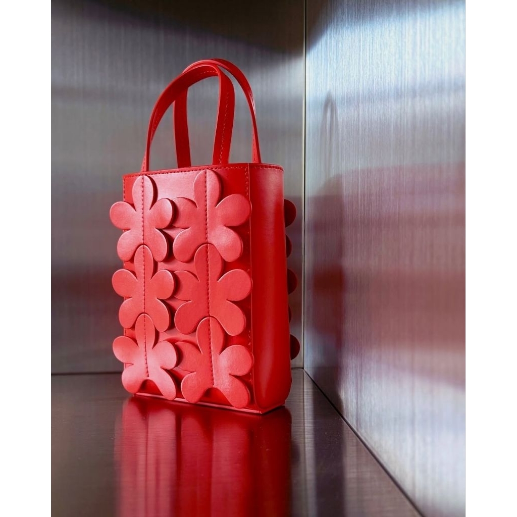 New Saff Mini Bag in Wine Glacier Stone Black White Tan Scarlet Marine Peggy Hartanto PeggyHartanto 