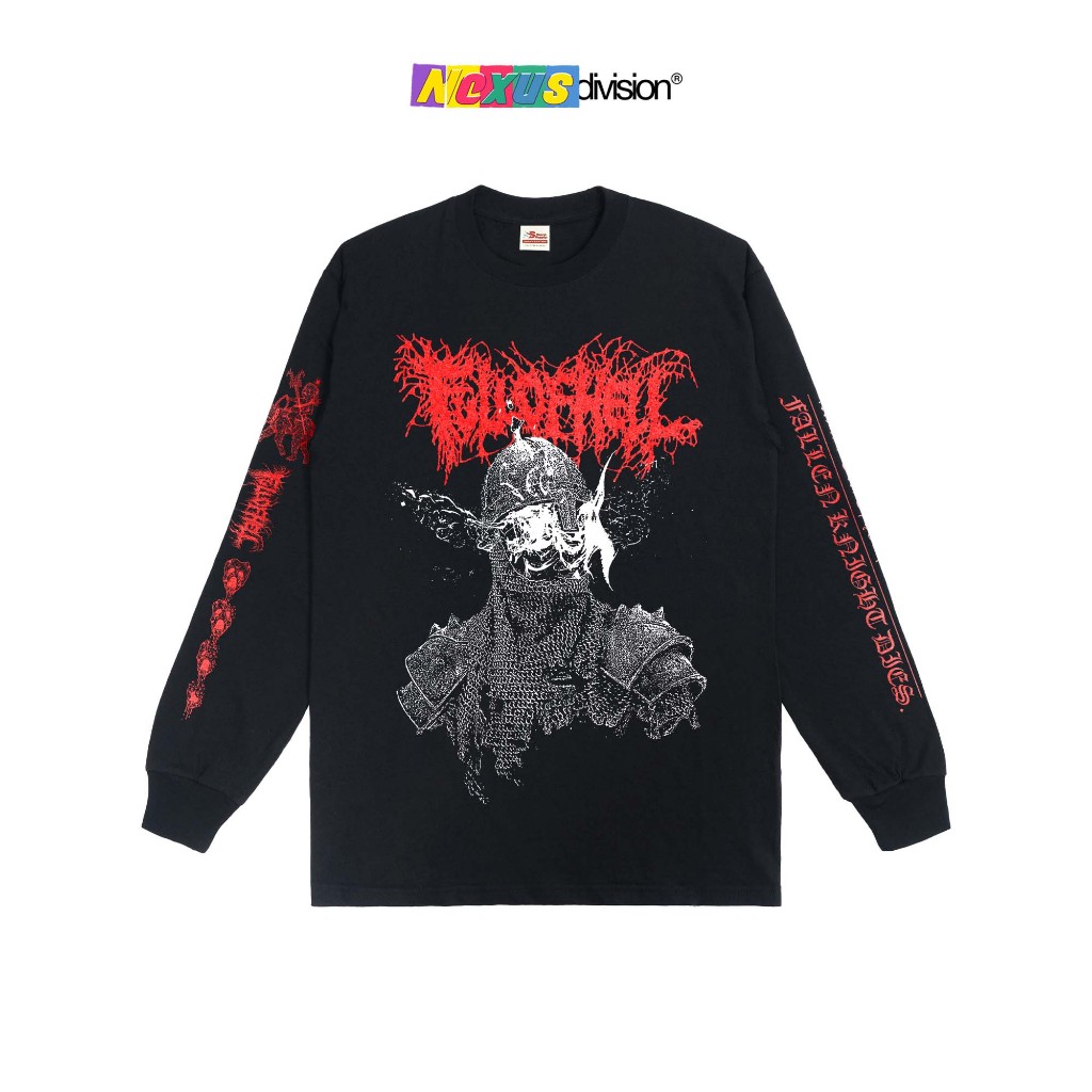 Full Of Hell - Full of Hell Broken Sword, Rotten Shield Long Sleeve Black - Long Sleeve Band