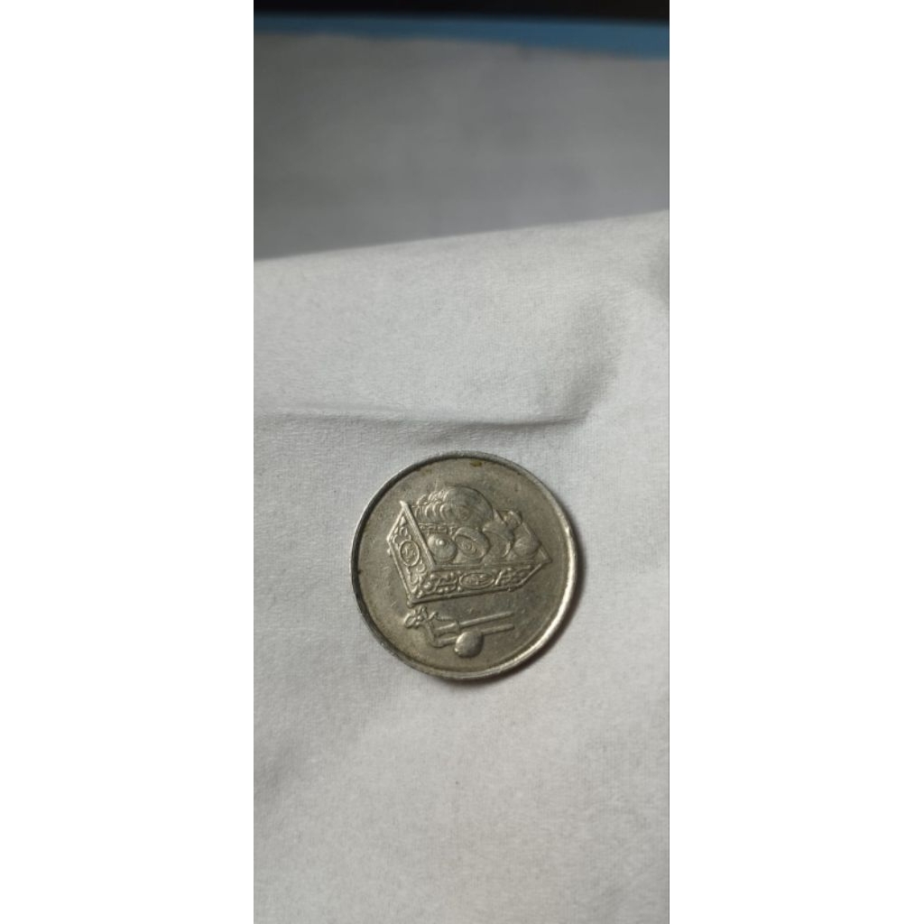 Koin 20 Sen Malaysia Seri Bunga