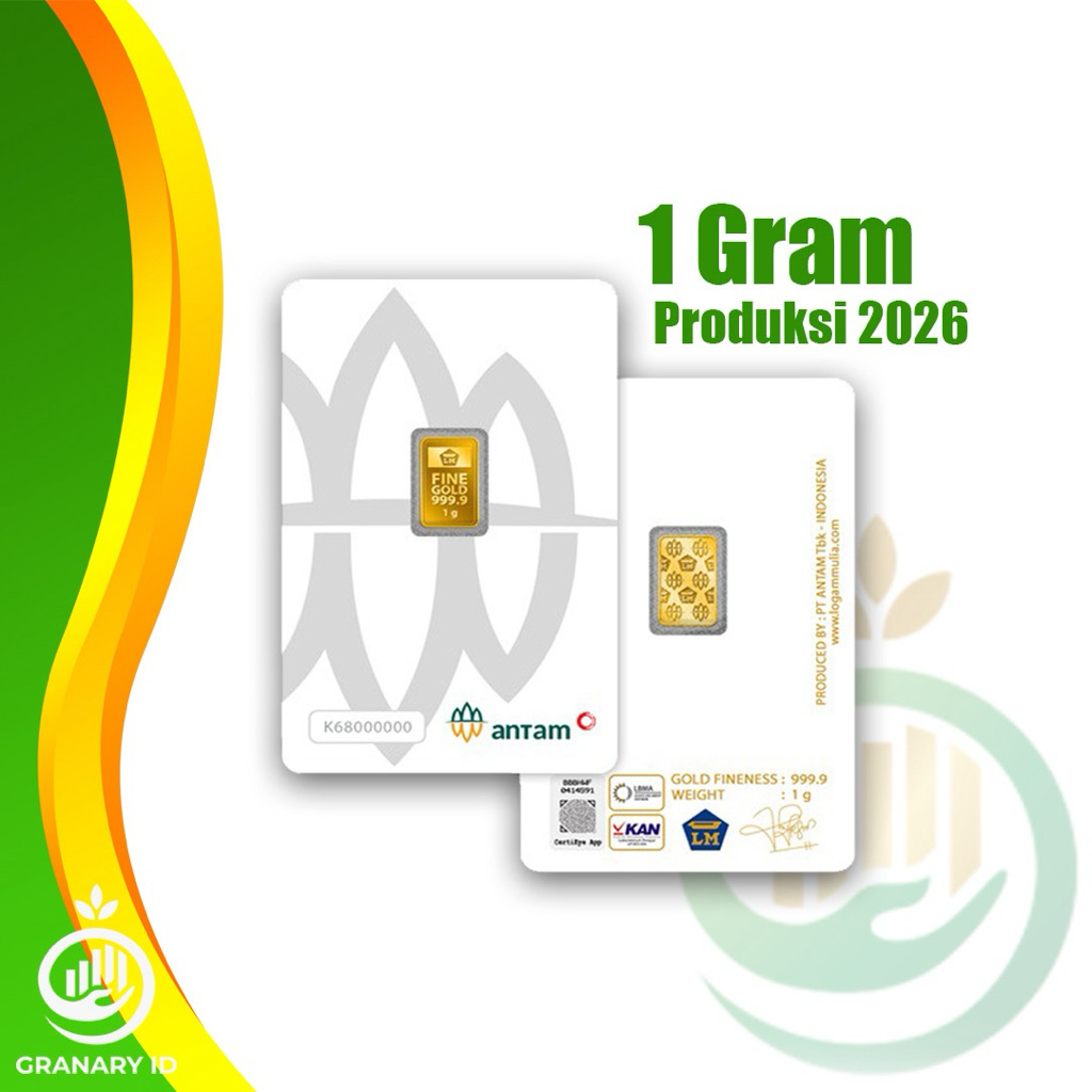LM EMAS ANTAM 1 GRAM, LOGAM MULIA TERBARU