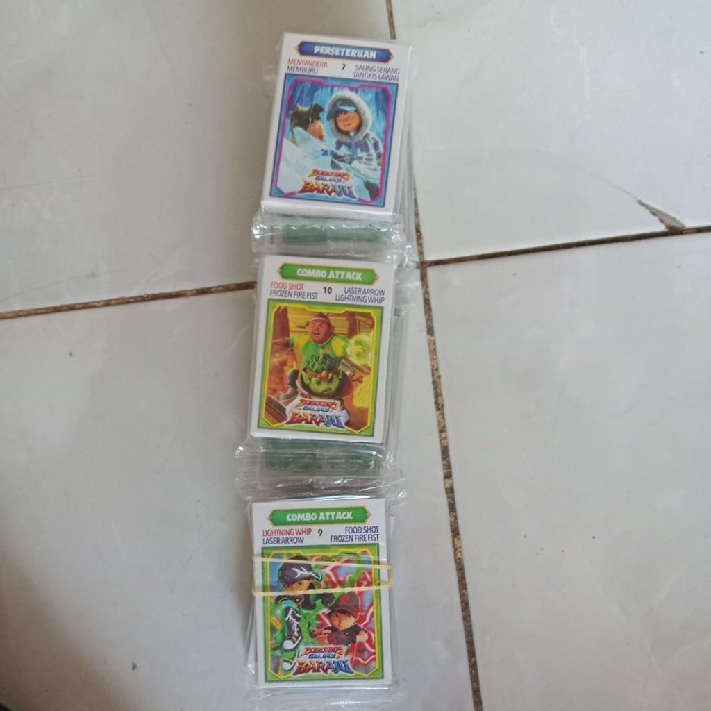 MAINAN ANAK KWARTET RENTENG/PAPAN