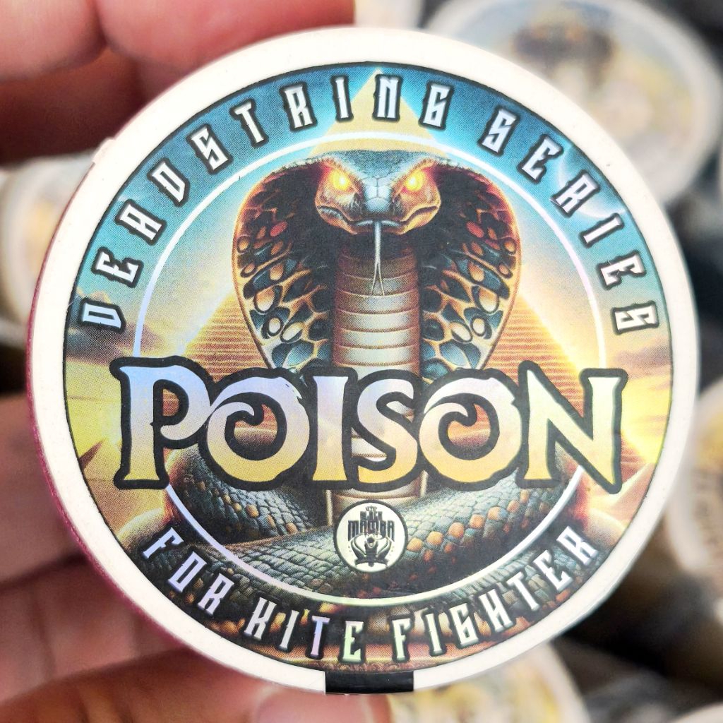 Gelasan MATOT PUTIH Black Mamba "POISON" Ukuran 022 Panjang 1600 Yard