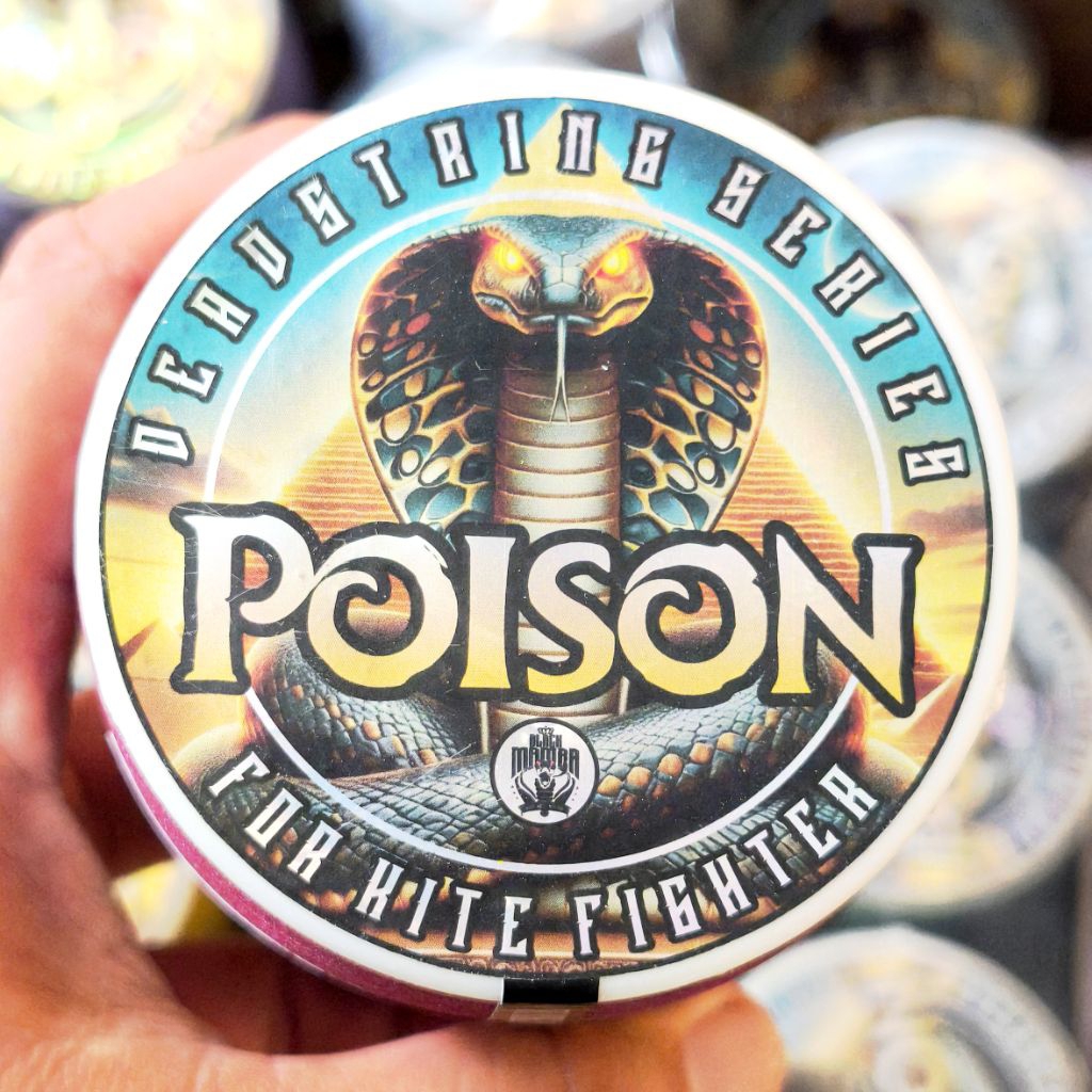 Gelasan MATOT PUTIH Black Mamba "POISON" Ukuran 022 Panjang 6000 Yard