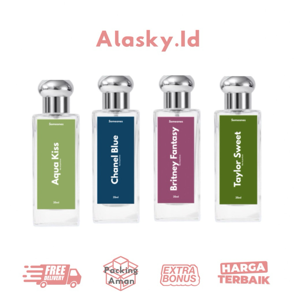 PARFUM WANGI TAHAN LAMA 35ML BOTOL PANJANG