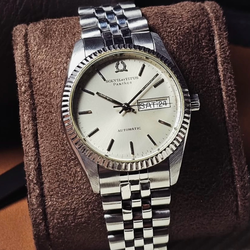 titus rolex daydate automatic classic vintage watch