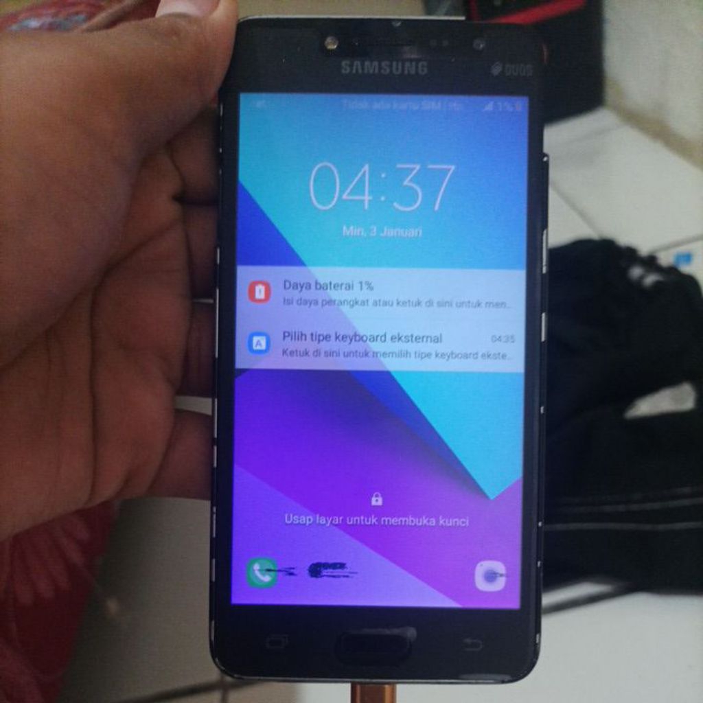 hp Samsung j2 prime seken