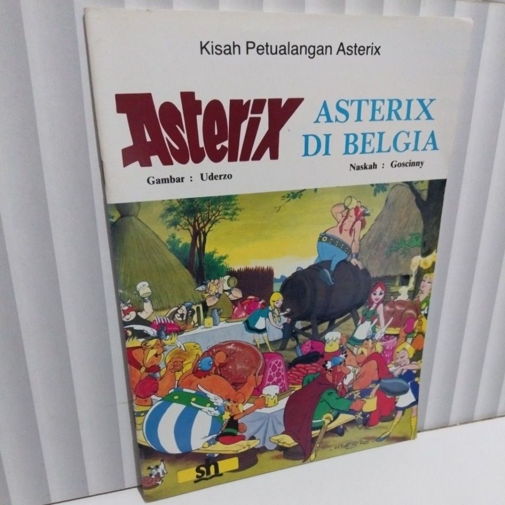 ORIGINAL KOMIK ASTERIX " ASTERIX DI BELGIA "