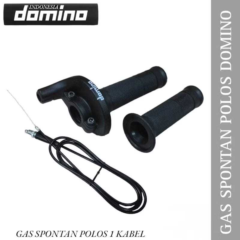 GAS SPONTAN POLOS DOMINO GAS SPONTAN MATIC 1 KABEL UNIVERSAL MIO VARIO BEAT SCOOPY DLL