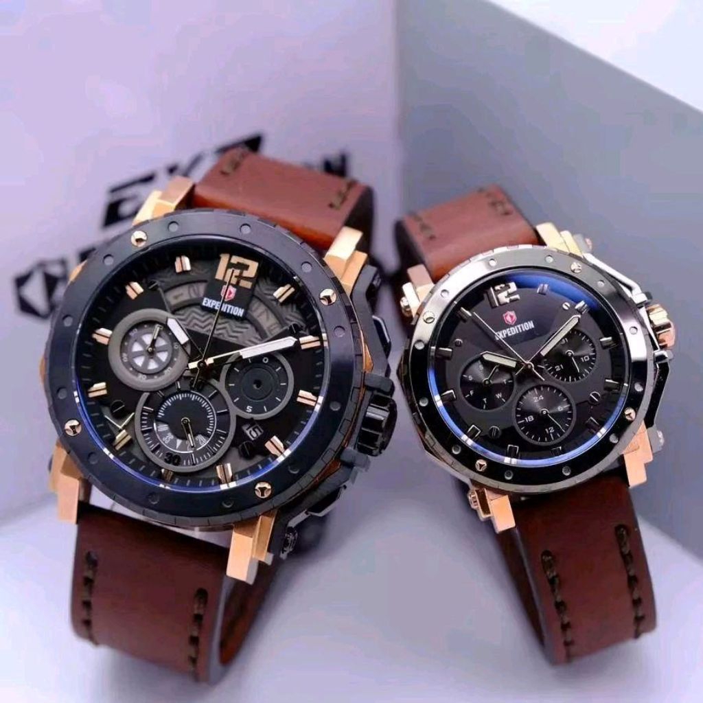 Jam Tangan Couple Expedition E 6402 6402 E6402 Original Watch Watches