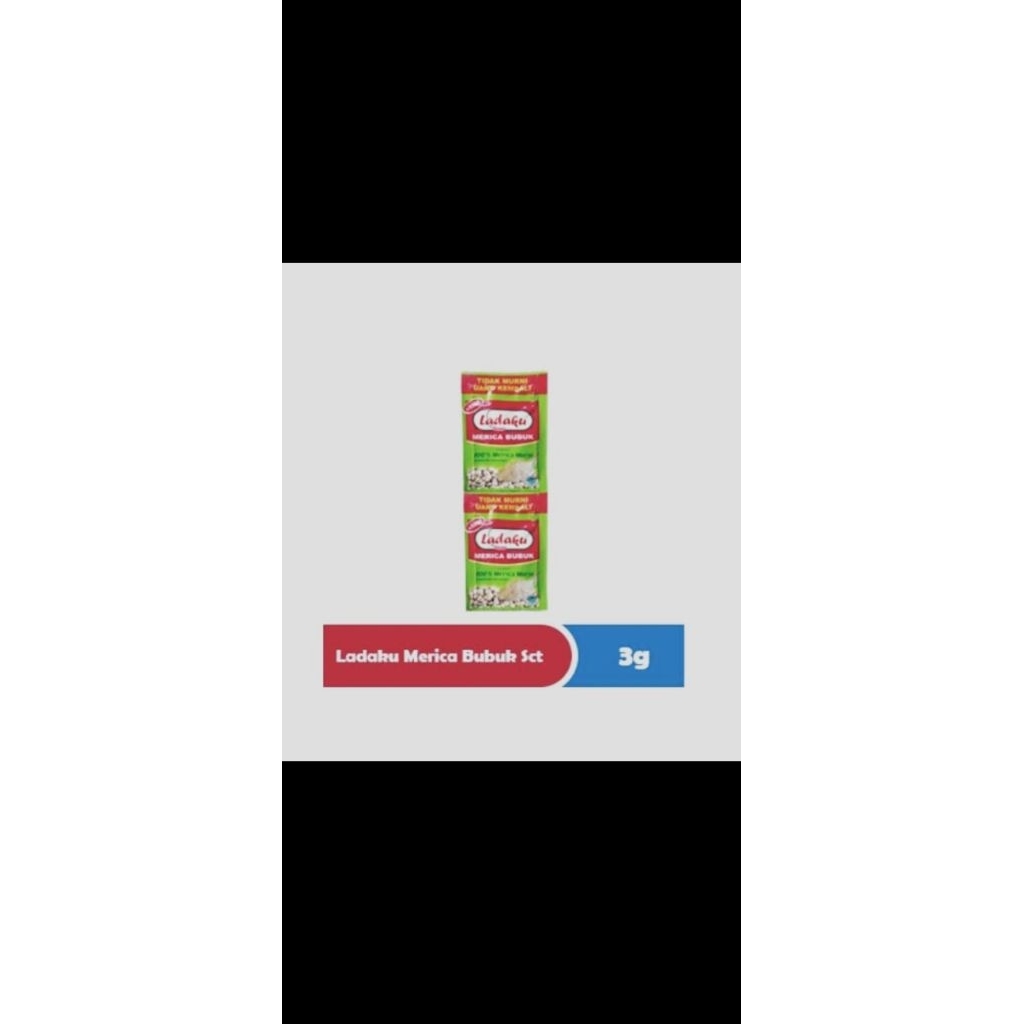Ladaku merica bubuk 1dus (tidak eceran)