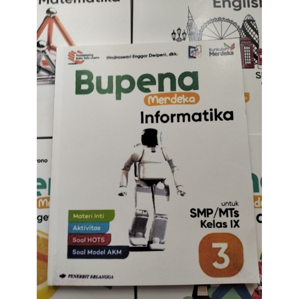 buku bupena informatika kelas 3 SMP kurikulum merdeka