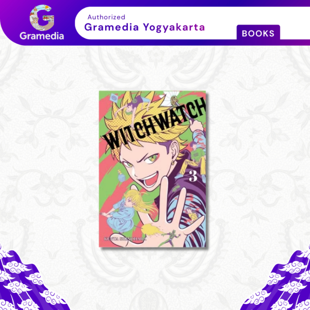 Gramedia Yogya - Witch Watch 3