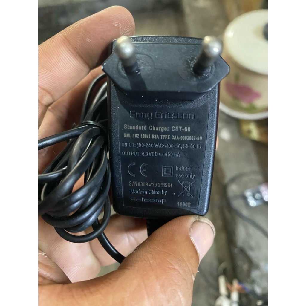 CHARGER CES HP JADUL ORIGINAL SONY ERICSON SEGEL GARANSI